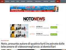 Tablet Screenshot of notonews.it